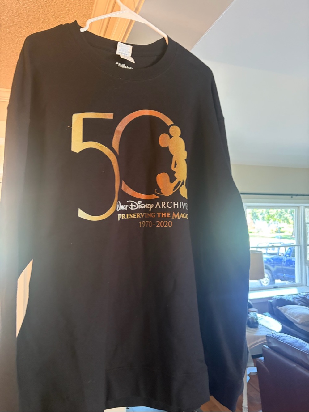 Disney 50th Anniversary sweatshirt 2XL good condition